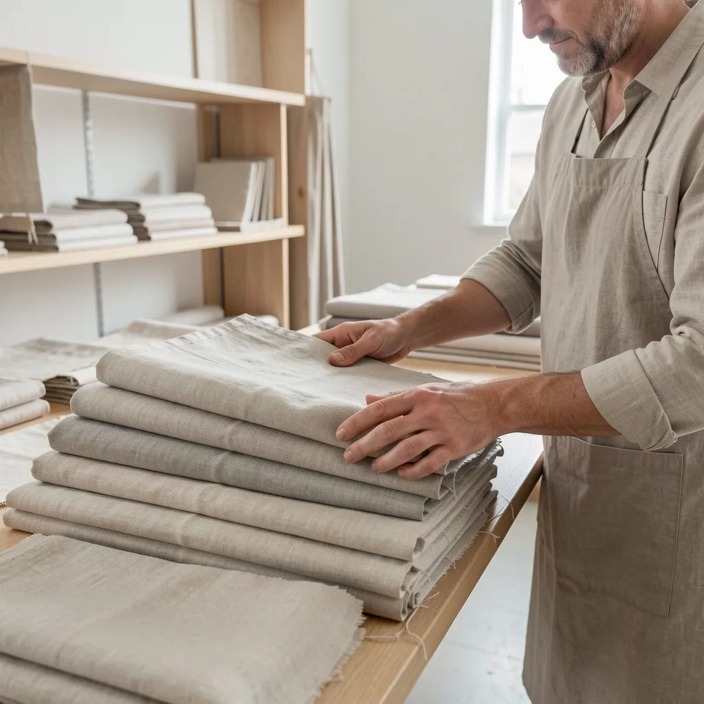 Neutral tone wool blanket
